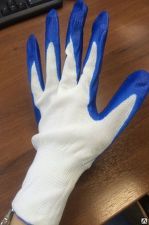 Перчатки нейлоновые с нитриловым покрытием 